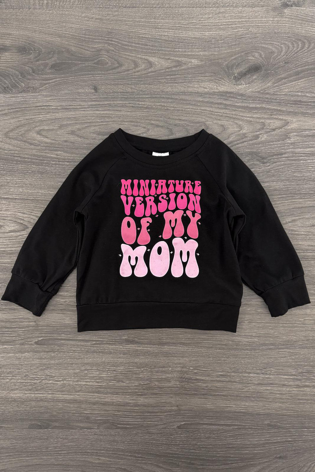 "Miniature Version Of My Mom" Pink Pant Set | Sparkle in Pink