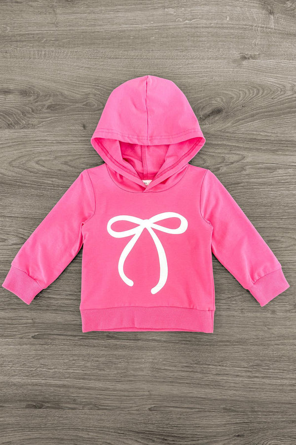 Pink Bow Hoodie Lounge Set | Sparkle in Pink