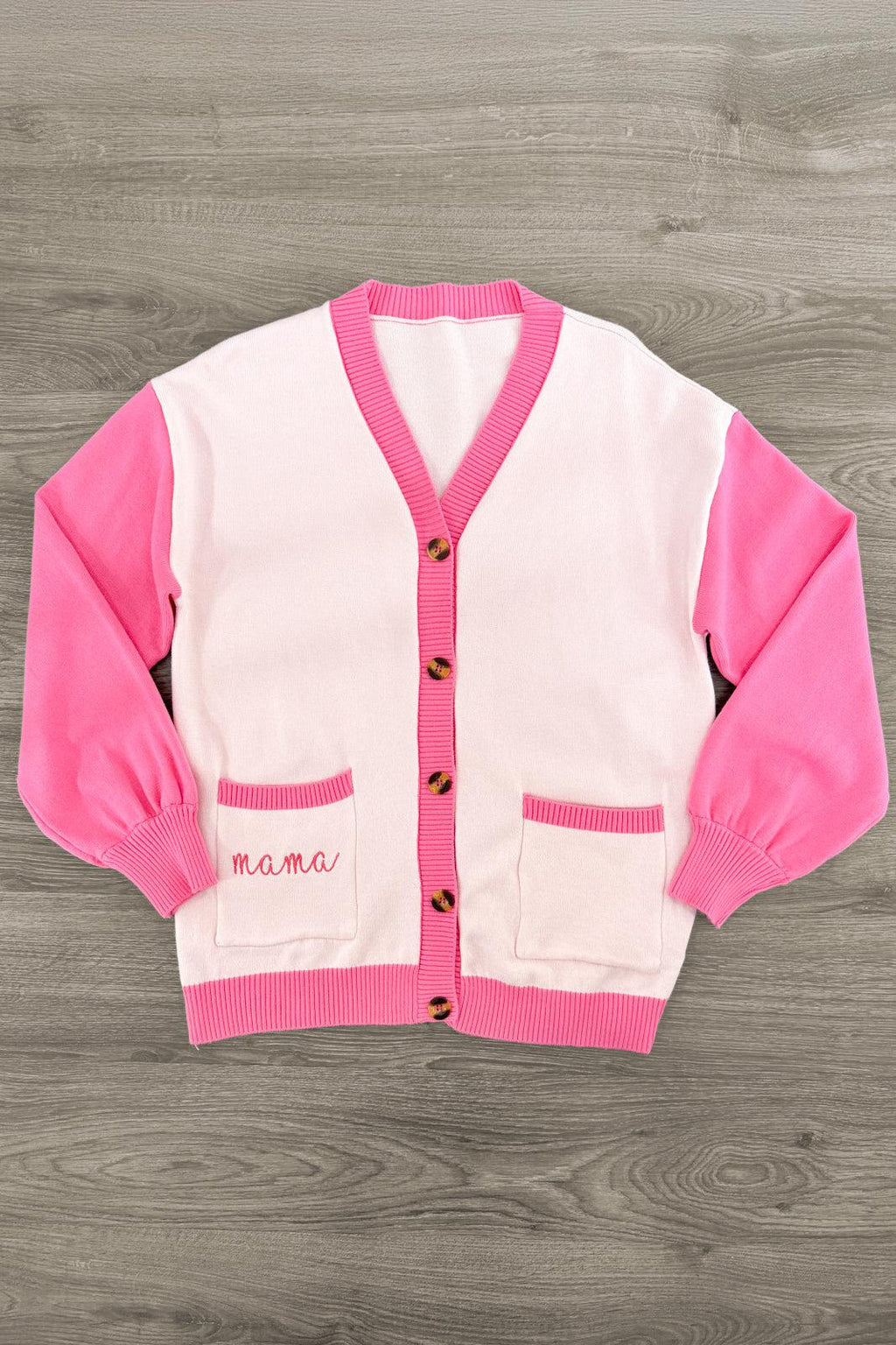 Mom & Me - "Mama & Mini" Pink Sweater Cardigan | Sparkle in Pink