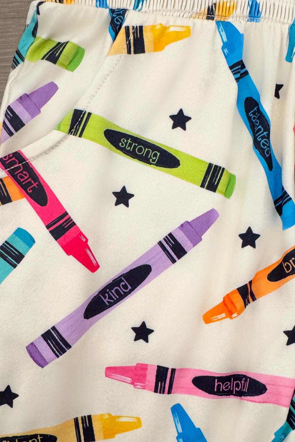 Crayons & Stars Flare Jumpsuit | Sparkle in Pink