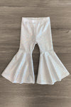 Holographic Bell Bottoms - Sparkle in Pink