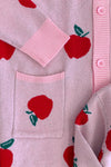 Mom & Me - Pink Apple Cardigan | Sparkle in Pink