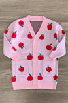 Mom & Me - Pink Apple Cardigan | Sparkle in Pink