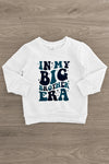 "In My Big Sister Or Brother Era" Long Sleeve Top | Sparkle in Pink