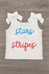 "Stars & Stripes" Sequin Bell Bottom Set | Sparkle in Pink