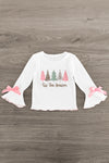 "Tis The Season" Pink Flare Pant Set | Sparkle in Pink