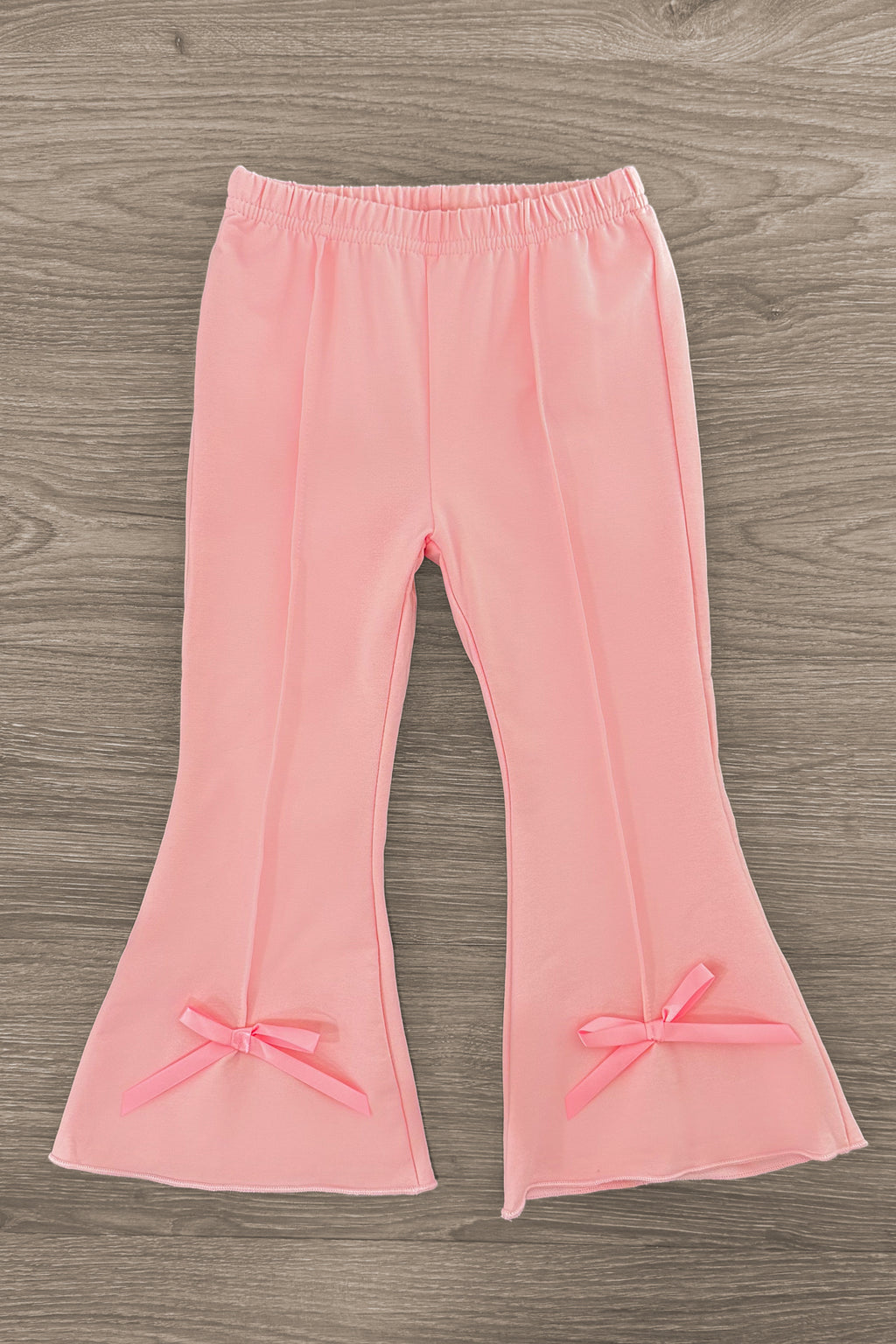 "Tis The Season" Pink Flare Pant Set | Sparkle in Pink