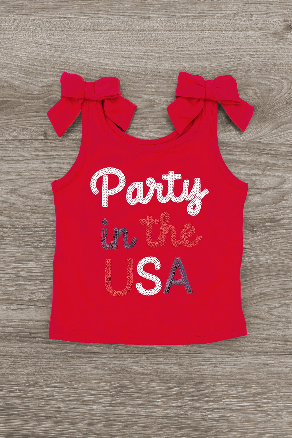 "Party In The USA" Skirt Set | Sparkle in Pink