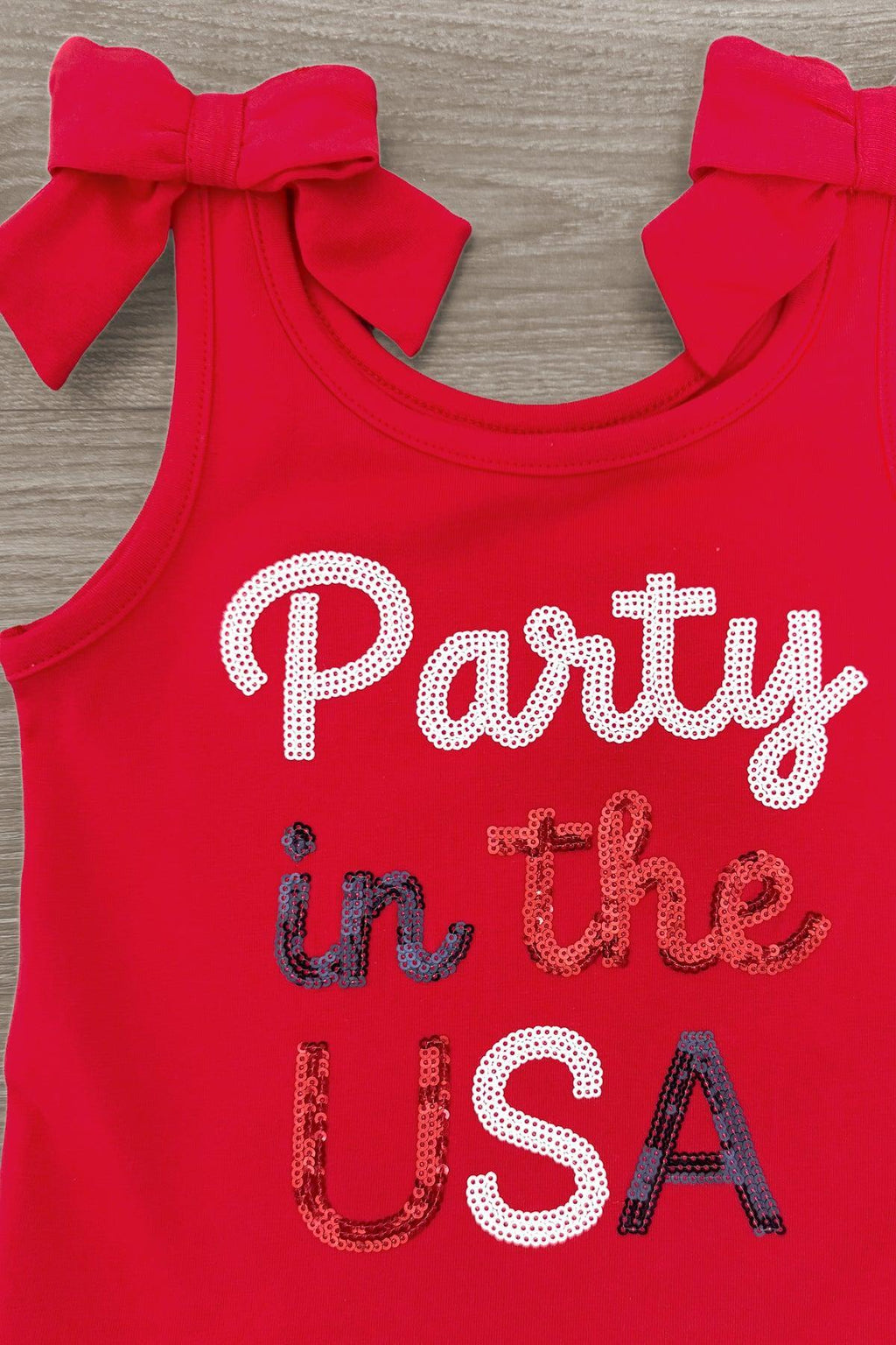 "Party In The USA" Skirt Set | Sparkle in Pink
