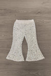 "Oh What Fun" Velvet Sequin Bell Bottom Set | Sparkle in Pink