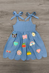 Summer Chambray Dress | Sparkle in Pink