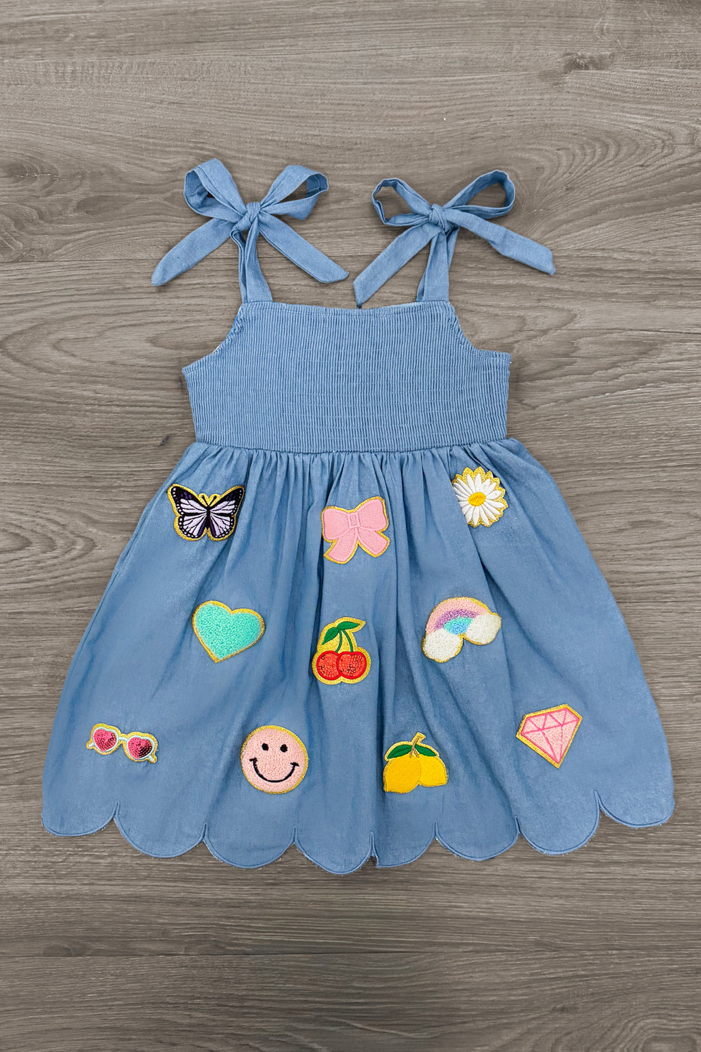 Summer Chambray Dress | Sparkle in Pink