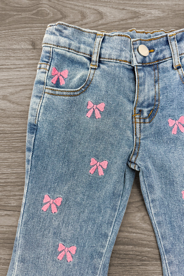 Mom & Me - "Teach & Learn" Pink Bow Top & Pant Set | Sparkle in Pink