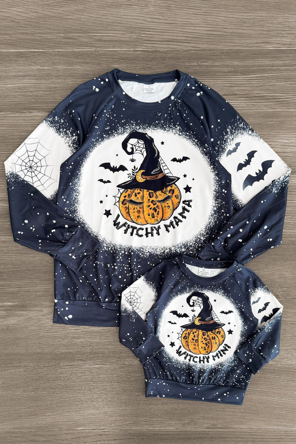 Mom & Me - "Witchy Mama & Mini" Pumpkin Top | Sparkle in Pink