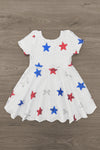 Sequin Bows & Stars Dress