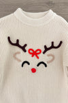 Reindeer Knit Sweater - Boy or Girl | Sparkle in Pink
