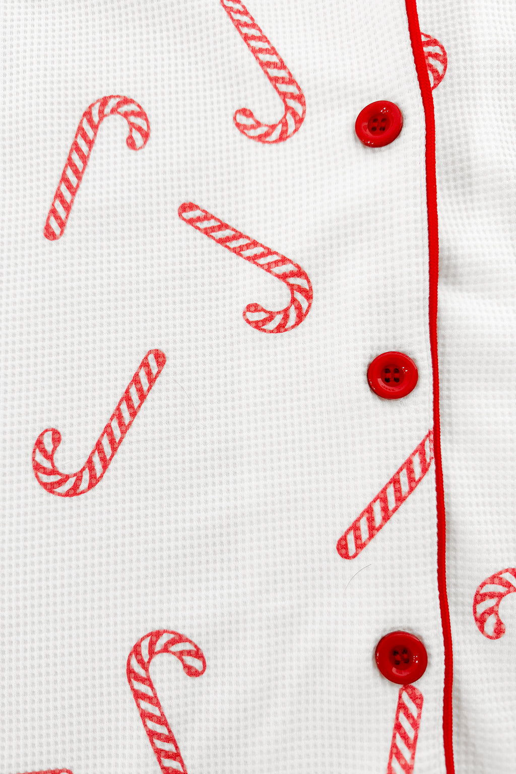White Candy Cane Family Pajamas - AND PET BANDANA! | Sparkle in Pink