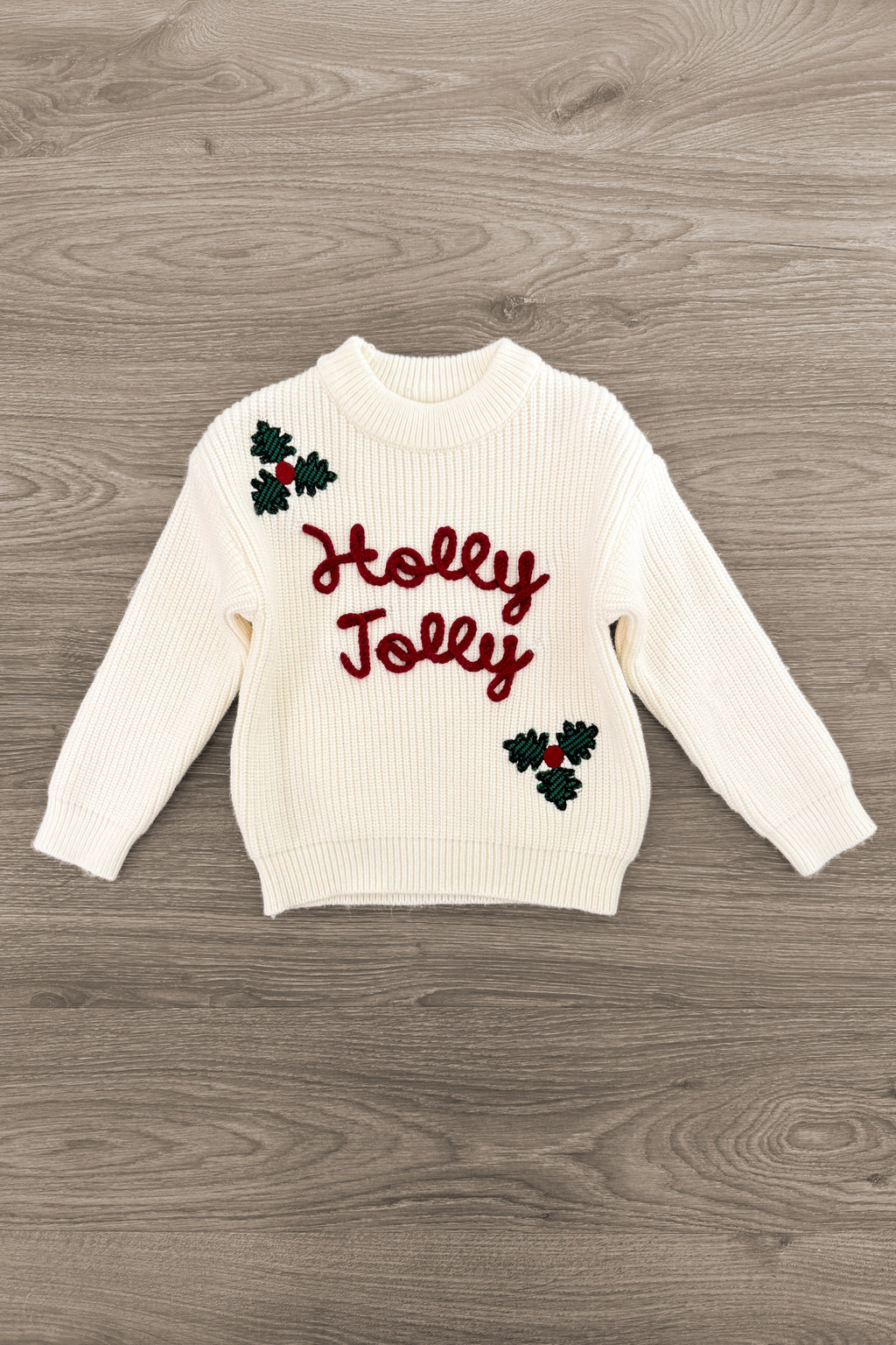 "Holly Jolly" Velvet Bell Bottom Set | Sparkle in Pink