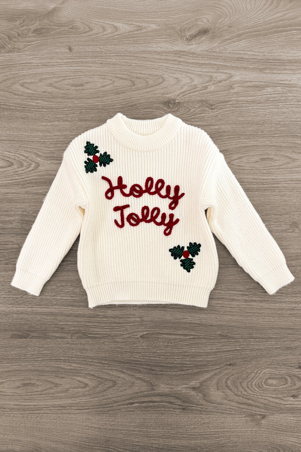 "Holly Jolly" Velvet Bell Bottom Set | Sparkle in Pink