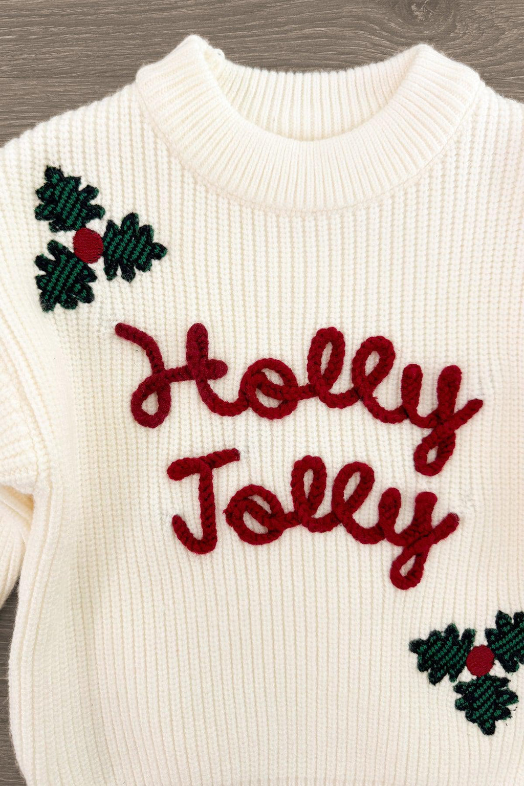 "Holly Jolly" Velvet Bell Bottom Set | Sparkle in Pink