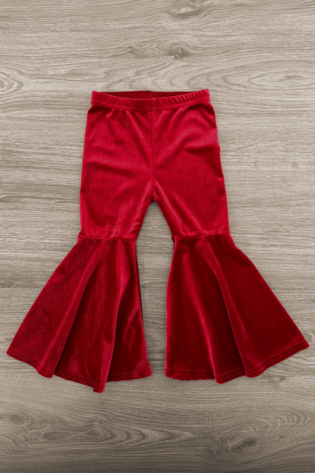 "Holly Jolly" Velvet Bell Bottom Set | Sparkle in Pink