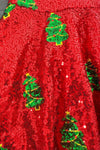Mom & Me - Red Sequin Christmas Tree Dress | Sparkle in Pink