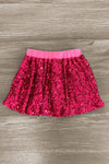 "Let's Go Party" Pink Sequin Skirt Set | Sparkle in Pink