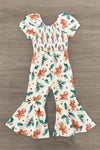 White Holly Gingerbread Jumpsuit | Sparkle in Pink