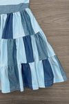Mom & Me - Faux Denim Patch Dress