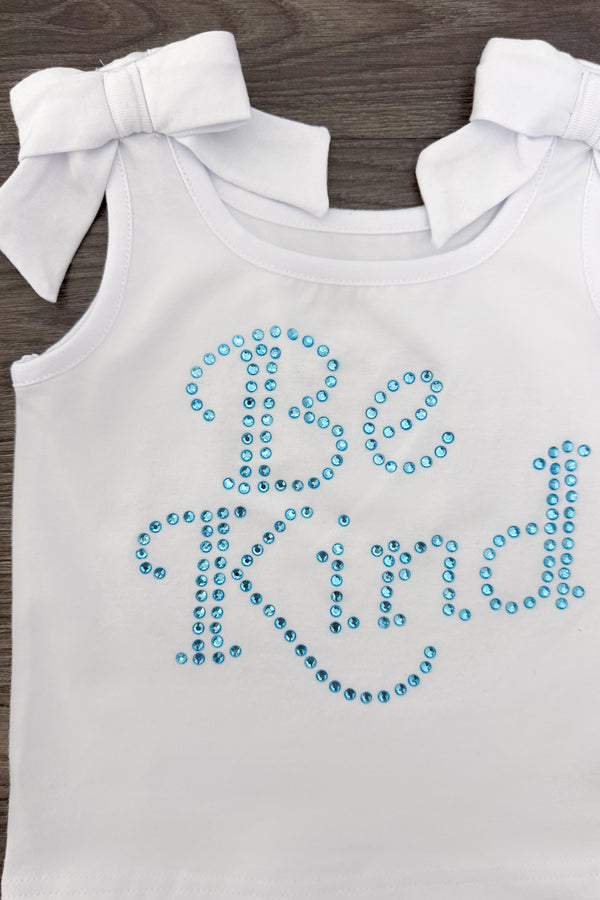 "Be Kind" Glitter Tutu Skirt Set