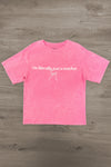 "I'm Literally Just A Teacher" Pink Top