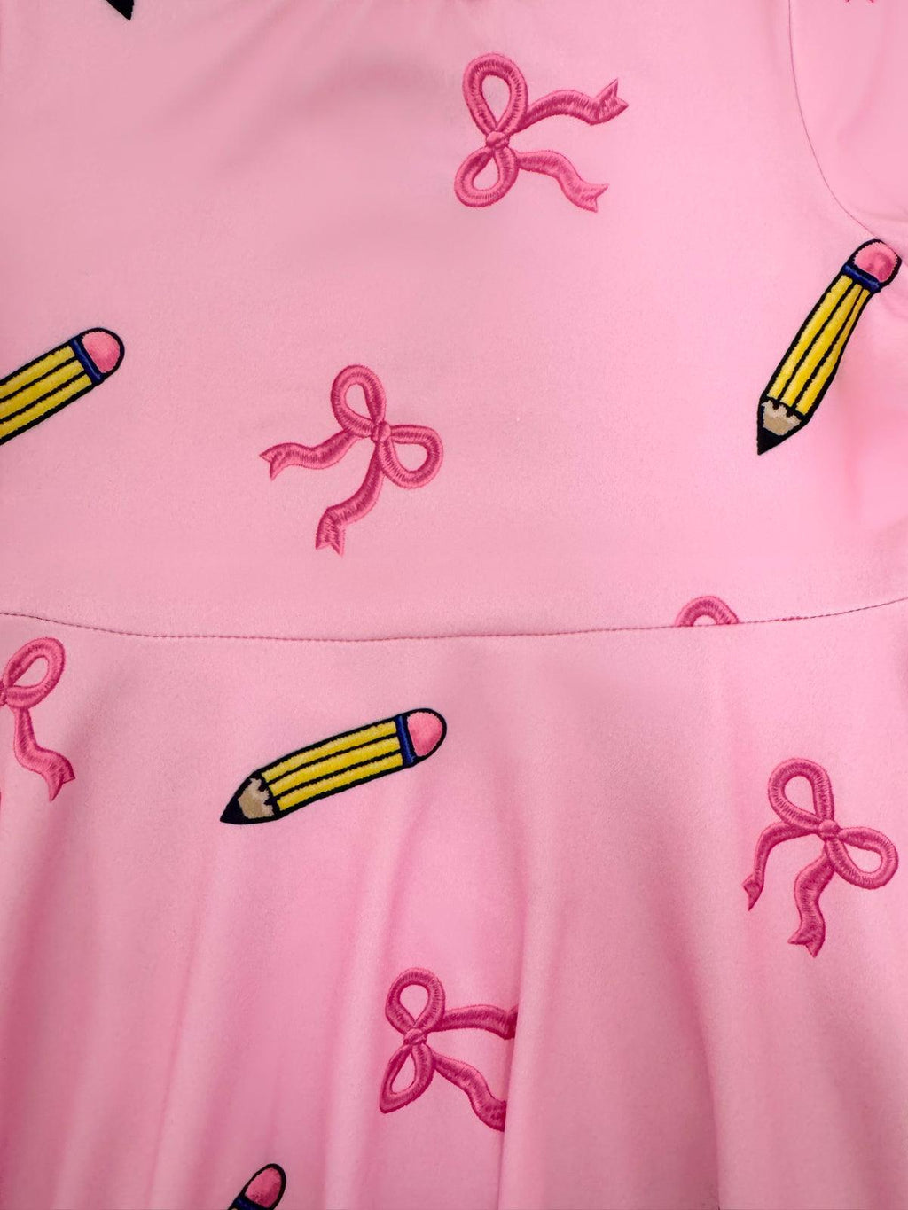 Mom & Me - Pink Pencil & Bow Dress