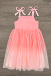 Mom & Me - Light Pink Ombre Tulle Dress