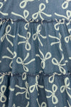 Denim Bow Dress