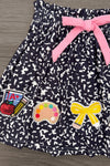 "Pre-K - Sixth Grade" Notebook Skirt Set