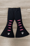 "I Get My Attitude From..." Pink Flare Pant Set | Sparkle in Pink