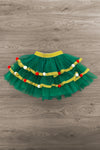 Red & Green Christmas Tree Tutu Skirt Set | Sparkle in Pink