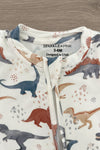 Bamboo Tiny Dino Onesie | Sparkle in Pink
