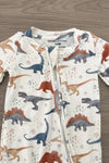 Bamboo Tiny Dino Onesie | Sparkle in Pink