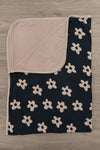 Bamboo Midnight Blossom Double Sided Blanket | Sparkle in Pink