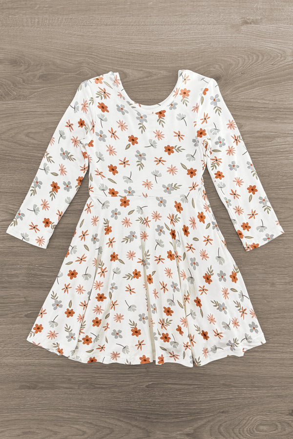 Bamboo Golden Petals Dress | Sparkle in Pink