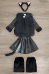 Mom & Me - Black Cat Costume Set - Sparkle in Pink
