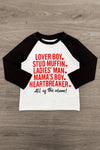 "Lover Boy, Stud Muffin..." Long Sleeve Top | Sparkle in Pink