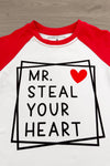 "Mr. Steal Your Heart & Miss Melt Your Heart" Top - Boy or Girl | Sparkle in Pink