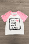 "Mr. Steal Your Heart & Miss Melt Your Heart" Top - Boy or Girl | Sparkle in Pink