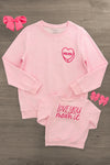 Mom & Me - "Love You Mean It" Pink Top | Sparkle in Pink