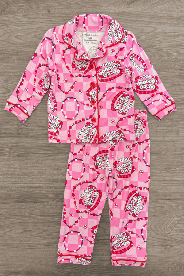 Mom & Me - Bamboo "In My Bestie Era" Bracelet Pajamas