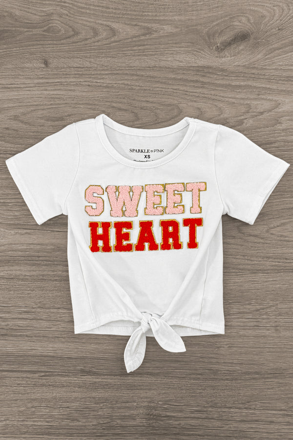 "Sweet Heart" Pink Sequin Bell Bottom Set | Sparkle in Pink