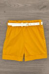 "See Good In All Things" Mustard Short Set | Sparkle in Pink