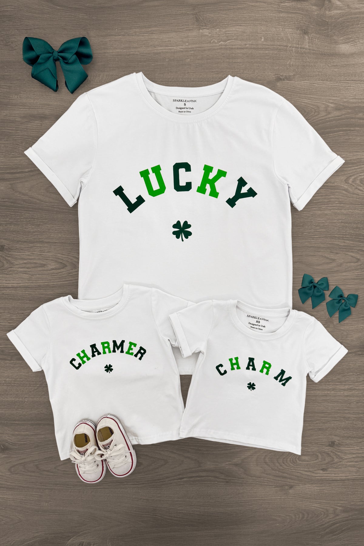 Mom & Kid - "Lucky Charm & Charmer" Top